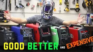 Guide to MultiProcess Welders:  Harbor Freight vs Vevor vs ArcCaptain vs Lincoln!