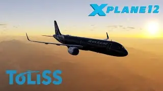 NZ Tour #1 | A321 Invercargill - Christchurch - Wellington | X-Plane 12