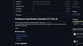 How to use Fluidspace app template | VueJS | GitHub