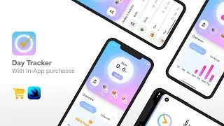 Day Tracker - iOS Source Code | Xcode 12 and In-App Purchases SwiftUI | Track your activities