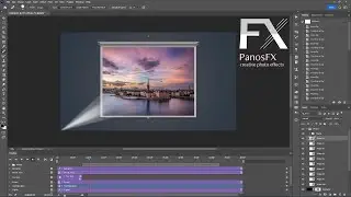 Create an animated projection screen in Adobe Photoshop