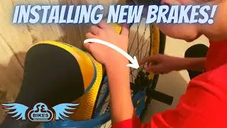 INSTALLING SHIMANO XT DISC BRAKES ON MY MANNIAC FLYER!