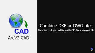 How to combine DXF or DWG files for free