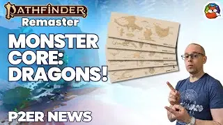 Monster Core Dragons: The Traditions and Designs for Pathfinder 2E!