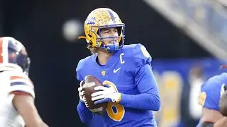 Kenny Pickett (Pittsburgh QB) vs Virginia 2021