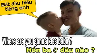 English daily vlog / 1 năm 4 tháng tuổi  bắt đầu hiểu những câu nói tiếng anh.