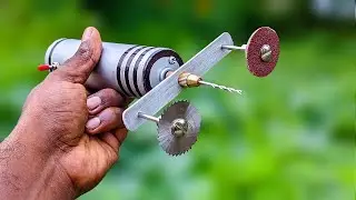 How To Make Mini Drill Machine Using 12v Motor And Pvc Pipe