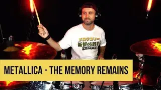 Metallica - The Memory Remains (drum cover)