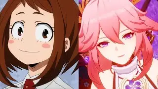 My Hero Academia and Genshin Impact Characters with the Same Voice Actor