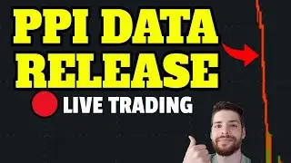 🔴PPI INFLATION DATA | RETAIL SALES & STOCK MARKET RUN? | LIVE TRADING