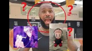 Lebron James scream if you're Satoru Gojo