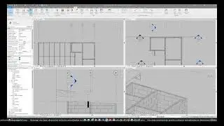 Colocación de vigas sobre los muros de ICF inclinadas en Revit