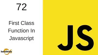 First Class Function  in Javascript
