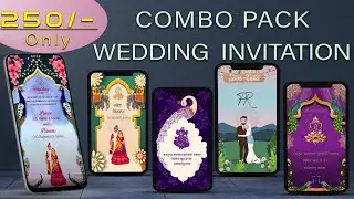 Wedding Invitation Video Project Pack 1
