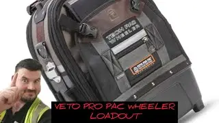 VETO PRO PAC WHEELER LOADOUT (electricians tools)
