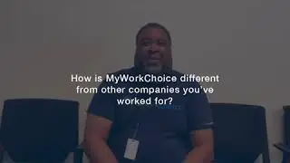 James' MyWorkChoice Story