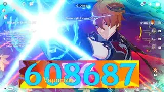 [5.0 Abyss] C0 Childe International 49s speedrun top half / 7.5 cost