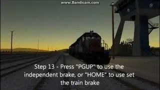 Run 8 Tutorial: Starting up a SD40-2