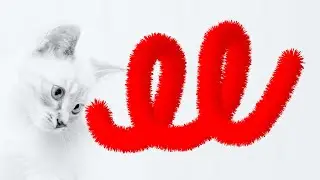 How to create realistic 3d fur effect in Adobe Illustrator cc 2021 tutorial