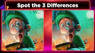 Spot the Differences Super Mario Bros. Movie #youtubeshorts #youtube #myquizshow