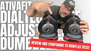 AtivaFit DialTech Elite Adjustable Dumbbells vs. Bowflex SelectTech 552s: A Comprehensive Review