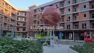 3 Mt Çapında Mars Küre Modeli - Gezegen Küre İmalatı Nasıl Yapılır ?