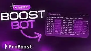 NEW Server Boosting Bot is Insane 2026