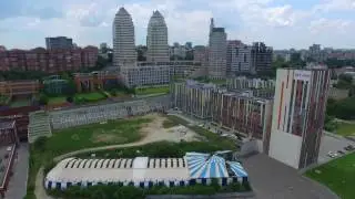 Днепр с высоты птичьего полета
