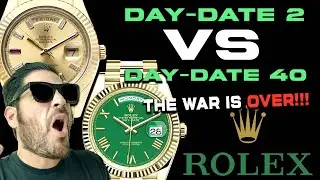 THIS ROLEX WAR IS OVER!! - DAY-DATE 40 vs. DAY-DATE 2!!