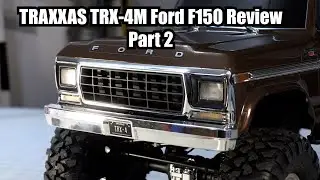 TRAXXAS Ford F150 High Trail Review Part 2