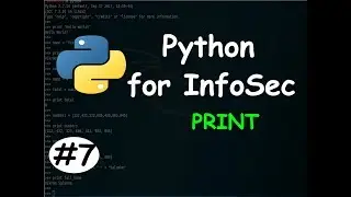 Python for InfoSec #7 - PRINT