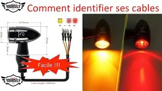 Harley Davidson comment identifier ses cables de clignotant avec une batterie ou une pile  ...