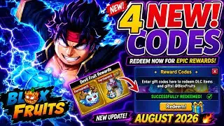 Blox Fruits Codes August 2026 | All Working Codes ✅ Free 2x XP & Stat Reset