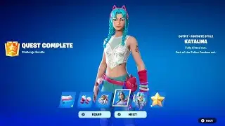 How To Unlock the FREE Katalina Outfit Rewards in Fortnite Android