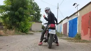 Izh Jupiter 5 - How is the fork from Izh PS installed? The front brake is gone! Logbook of my Izh!