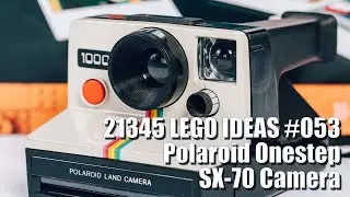 아이디어스 제품의 원본이 있다면 꼭 사야할 레고 / Polaroid Onestep SX-70 Camera Lego 21345