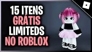 COMO PEGAR 15 ITENS GRÁTIS HOJE NO ROBLOX - 2 CABELOS GRÁTIS NO ROBLOX