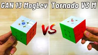 GAN 13 MagLev (UV) and X-Man Tornado V3 M (Flagship) | Unboxing + Comparison! (ft. 