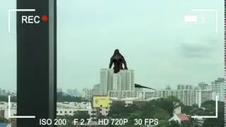 REAL godzilla caught on camera in singapore (not clickbait!!!)