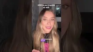 Continuação pt.2-Como é ser ADM de um participante do BBB? Vem tirar suas curiosidades comigo! 