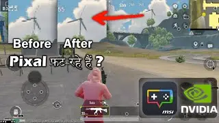 MSI App Player - BGMI - pixelation problem solved - Nvidia