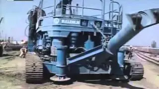Машины монстры   Буровая машина Leffer RDM 3000