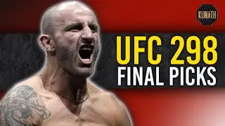 UFC 298 PICKS | DRAFTKINGS UFC PICKS