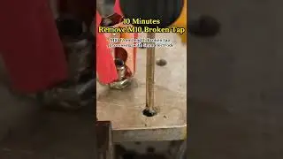 10 Minutes Take Out M10 Broken Tap, EDM-8C Portable EDM Broken Tap Remover