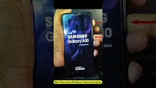 Galaxy A10 Hard Reset #Shorts