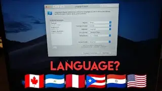 Hot to change language in Macbook or iMac OS