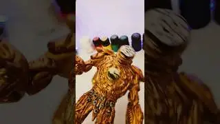 Как слепить клокмена 2.0 из пластилина #shortvideo #clay #dafaqboom