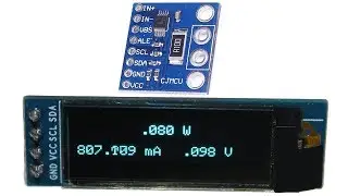 INA226 Power Monitor + OLED Display - Arduino Tutorial