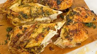 HEALTHY Garlic & Herb Roast Chicken