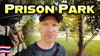 Romaneenart Park Tour - Inside Bangkok's Old Thai Prison Grounds 🇹🇭
